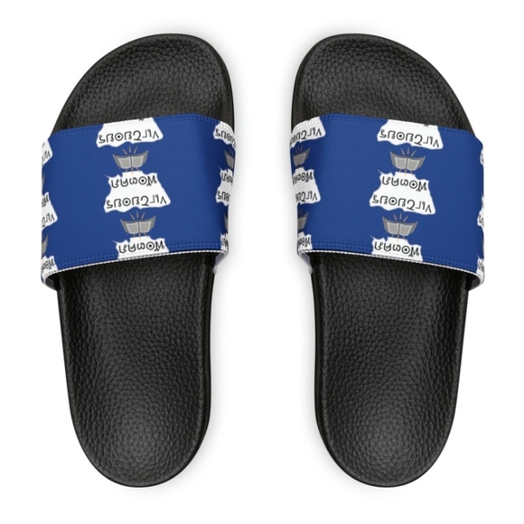 Virtuous Woman, Women's PU Slide Sandals - Picture 5 of 5